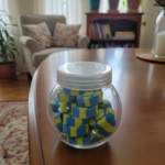 FunnBee Football Eraser – 50 Pc Jar - Image 3