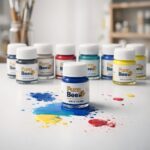 FunnBee Acrylic Colour Set – Pack of 12 (10 ml Glass Bottles) - Image 3