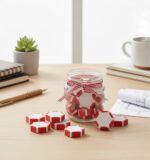 FunnBee Football Eraser – 50 Pc Jar - Image 4