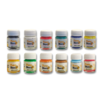 FunnBee Acrylic Colour Set – Pack of 12 (10 ml Glass Bottles)
