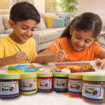 FunnBee Acrylic Colours 100 ml – Set of 6 Shades - Image 2