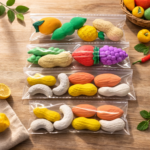 FunnBee Fruit & Veg Eraser – 20 Pc Jar - Image 4