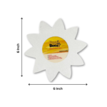 FunnBee Flower Shape Canvas Board 6 × 6 Inch - Image 2