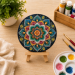 FunnBee Round Canvas Board 4 × 4 Inch - Image 4