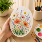 FunnBee Oval Canvas Board 12 × 8 Inch - Image 4