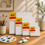 FunnBee Square Canvas Board Combo (3 × 3, 4 × 4, 6 × 6 & 8 × 8 Inch) - Image 6